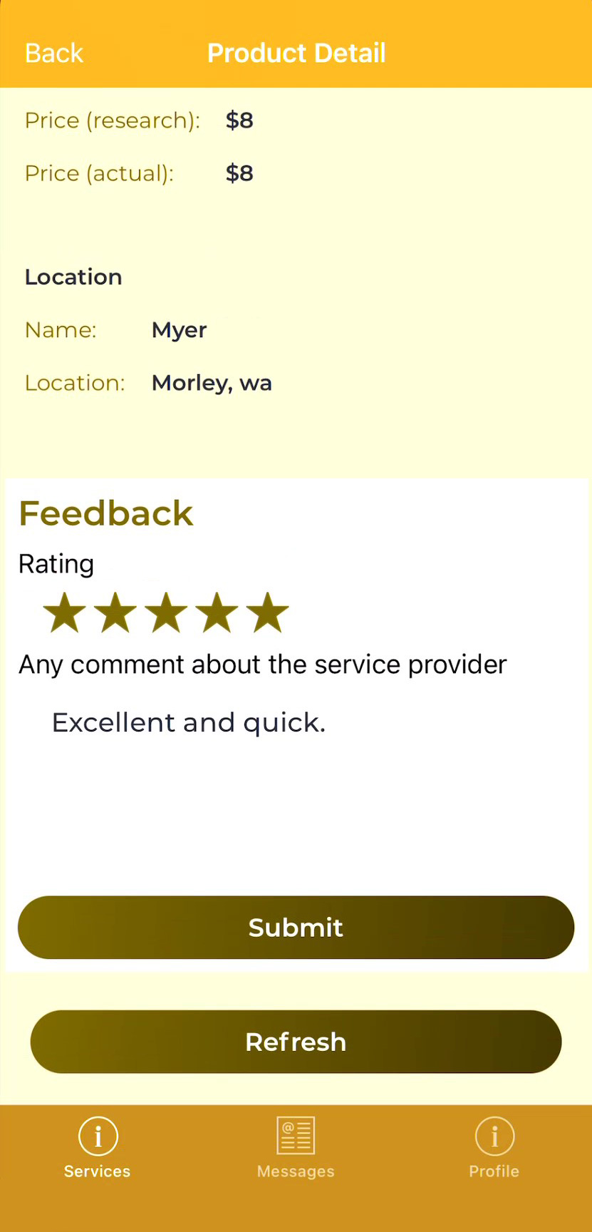 Feedback