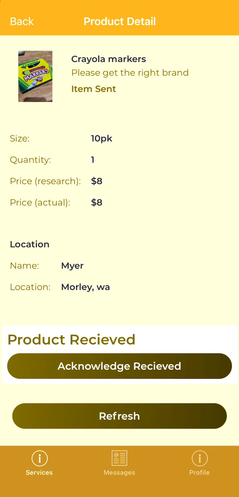 5c yellow